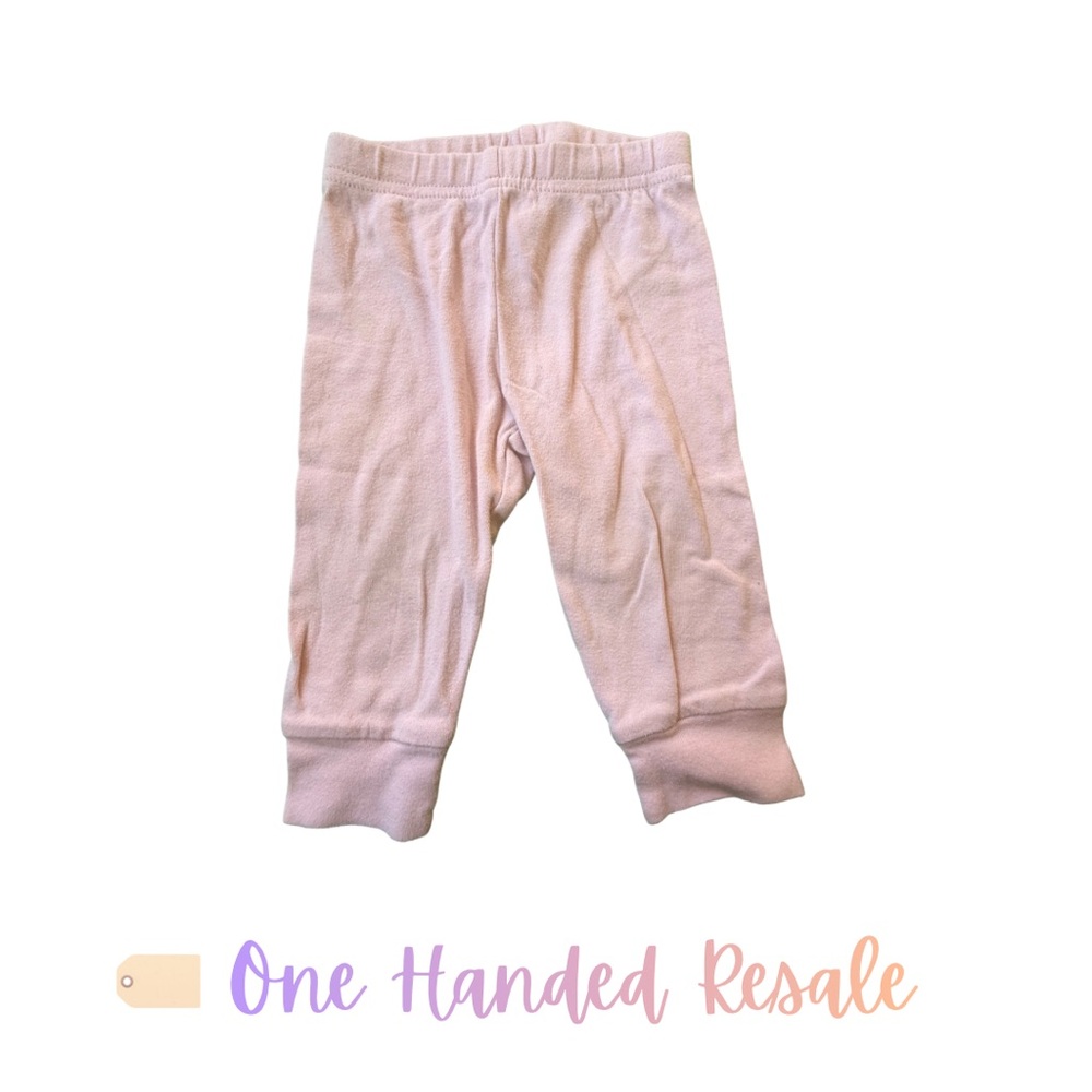 💕 Carter's Simple Joys Kids Light Pink Soft Knit Baby Pants 6-9M